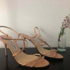 JIMMY CHOO stewpot sandal heel